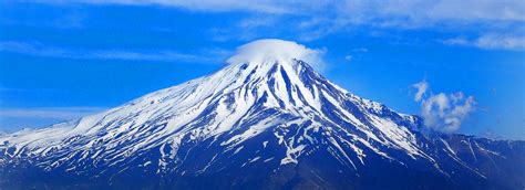 √ Mount Damavand Iran Highest Mountain Is Located In The Alborz ...