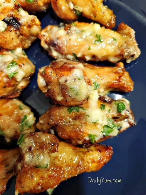 Air fryer garlic parmesan chicken wings butter – Artofit