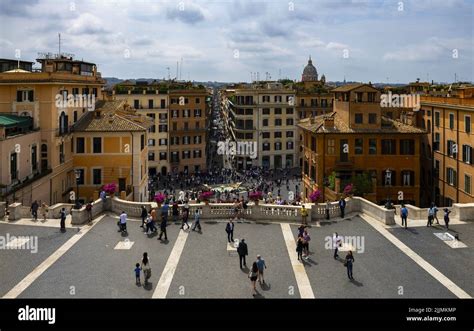 Spanish steps in Rome Stock Photo - Alamy