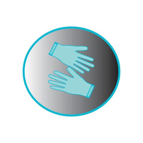 gloves logo design template 10837133 Vector Art at Vecteezy