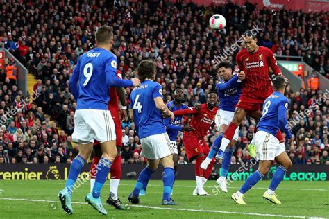 Virgil Van Dijk Liverpool Heads Goal Editorial Stock Photo - Stock ...