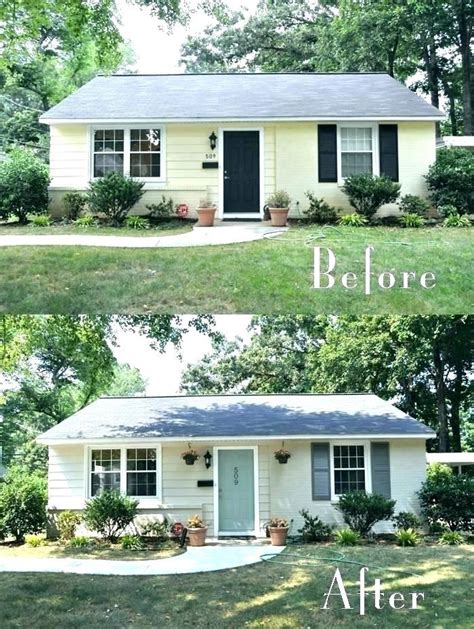 1950s ranch house exterior with shutters - Google Search | Ranch house exterior, House paint ...