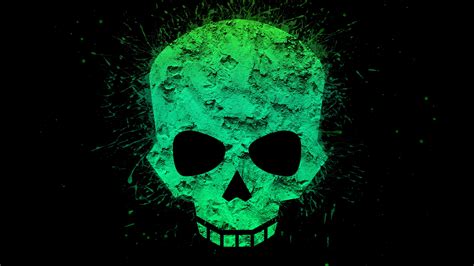 Green Skull Wallpapers - 4k, HD Green Skull Backgrounds on WallpaperBat