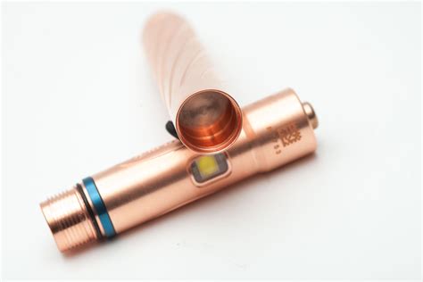 Olight Open 2 CU review | copper penlight from Olight | 1Lumen