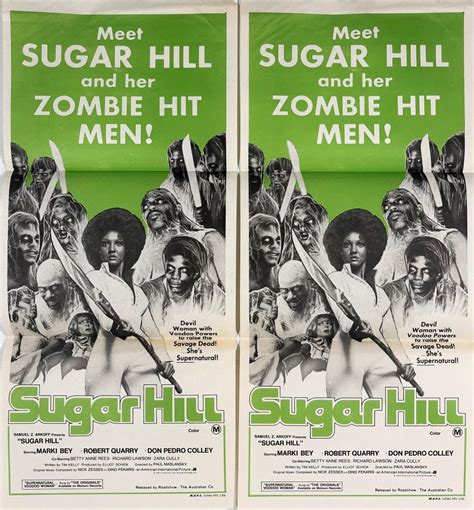 Lot - Sugar Hill 1974, American International Pictures, Starring Marki Bey, Robert Quarry & Don ...