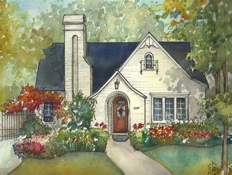 Watercolor Paintings of Houses - Bing | Watercolor house painting ...