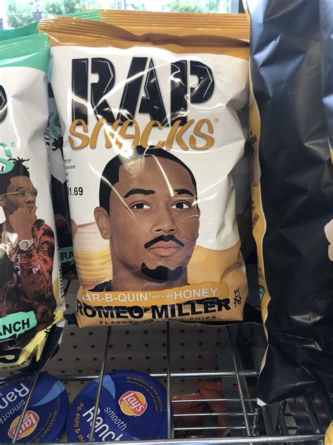 My local gas station has chips with famous rappers on them : r ...