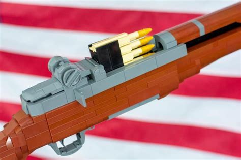 Lifesize M1 Garand (yep, it's LEGO) : r/lego