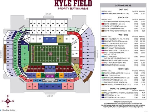 Kyle Field Seating Chart | Bruin Blog