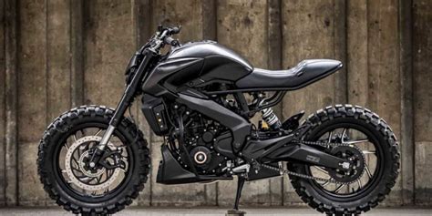 This Modified Bajaj Dominar 400 Is A Certain Beast In Black