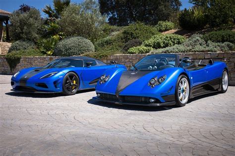 Photo of the Day: Koenigsegg Agera HH and Pagani Zonda HH - GTspirit