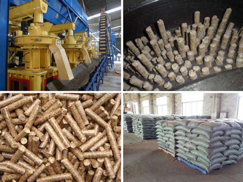 Biomass pellets produced by biomass pellet machine