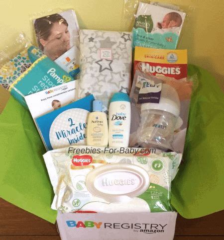 FREE Amazon Baby Registry Welcome Box - $35 value!