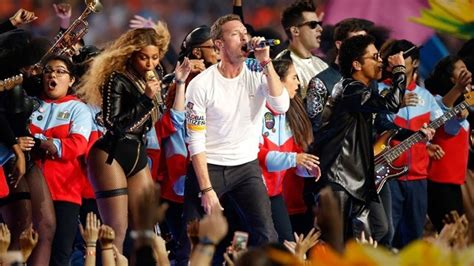 Watch: Coldplay, Beyonce, and Bruno Mars light up Super Bowl halftime show