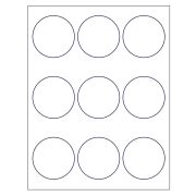 Template for Avery 22562 Round Labels with Sure Feed™, 2-1/2" | Avery.com