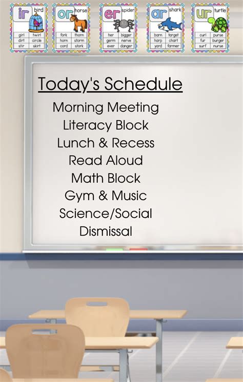 How to Create a 1st or 2nd Grade Schedule - Lucky Little Learners