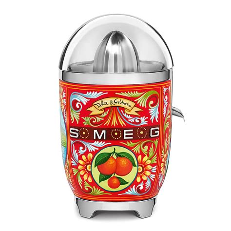 SMEG citrus juicer in collaboration with Dolce&Gabbana. From the Sicily ...