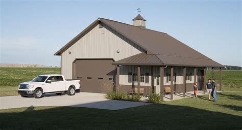 Morton Buildings Pole Barn House Plans