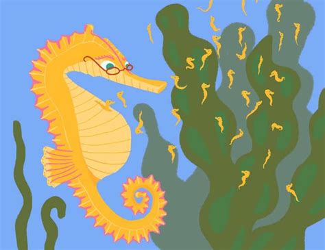 How seahorse dads give birth to thousands of babies in a unique way