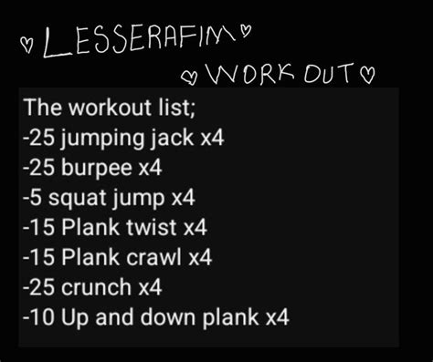 Lesserafim workout routine #kpop #workout #kpopworkout | Træning, Rutine, Minialbum