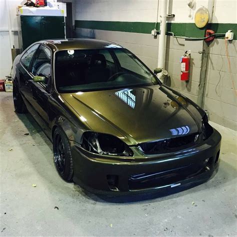 Honda Civic Green Color - Honda Civic