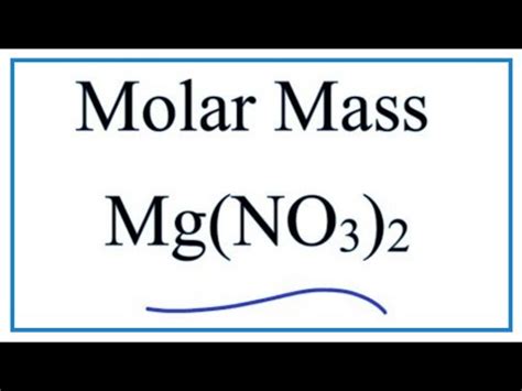 Magnesium nitrate (Mg (NO3) 2): structure, properties, uses - science ...