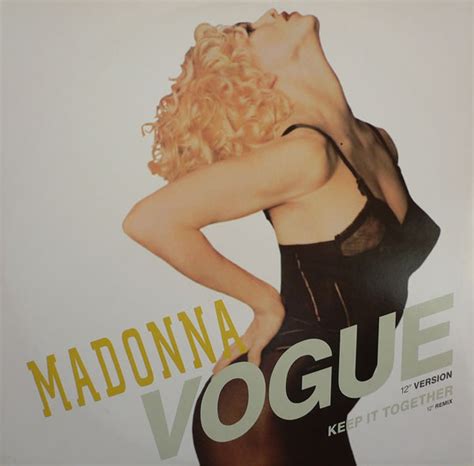 Madonna – Vogue (1990, Adrenalin Pressing, Vinyl) - Discogs