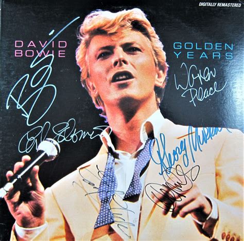 David Bowie Autographed Album - Memorabilia Center