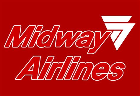 Midway Airlines Logo Koelkast Magneet LM14036 - Etsy Nederland