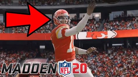 PATRICK MAHOMES NO LOOK PASS in MADDEN 20! Madden 20 Gameplay - YouTube