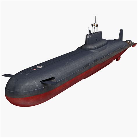 Typhoon class submarine project 3D model - TurboSquid 1203331