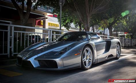 Photo of The Day: Silver Ferrari Enzo - GTspirit