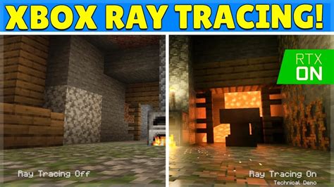 Minecraft RAY TRACING Gameplay + Everything you need to know about it... (Xbox Series X) - YouTube