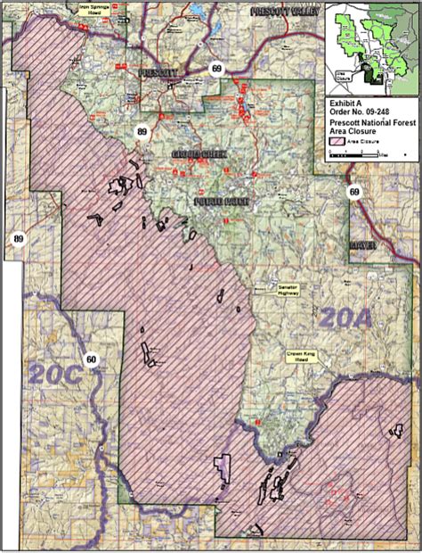 Partial Prescott National Forest closure on Bradshaw Ranger District | The Daily Courier ...