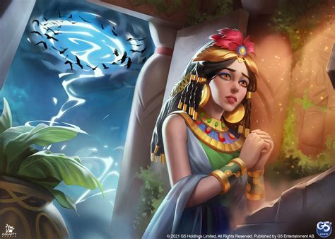 Jewels of Egypt - Game illustration for G5 on Behance