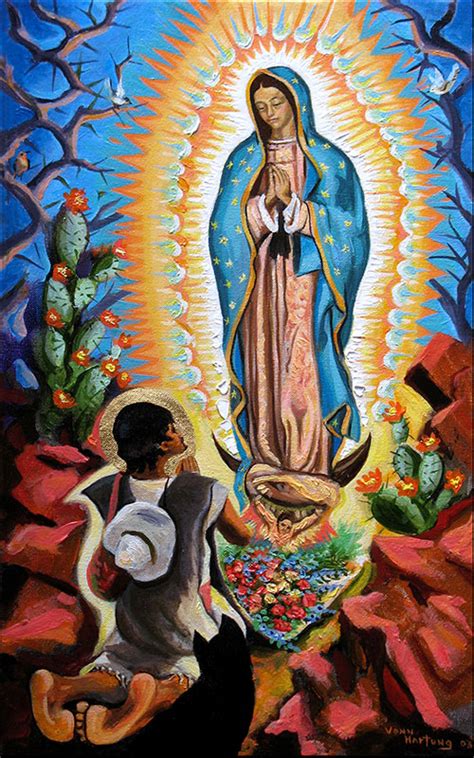 Miracle of Our Lady of Guadalupe - The Art of A. Vonn Hartung