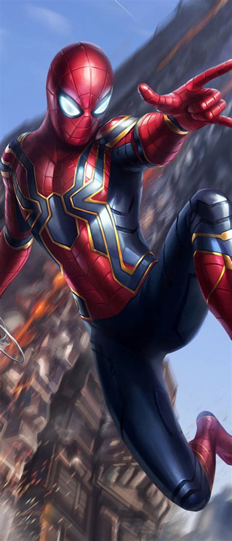 1080x2520 Resolution Iron-Spider Avengers Infinity War 1080x2520 Resolution Wallpaper ...