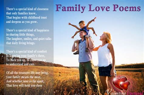 Family Love Poems | Love poems, Poems, Family love