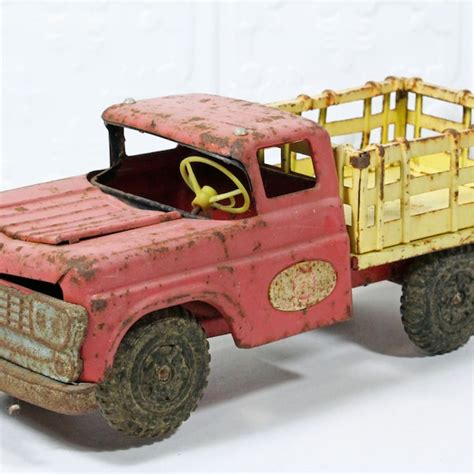 Metal Toy Truck - Etsy