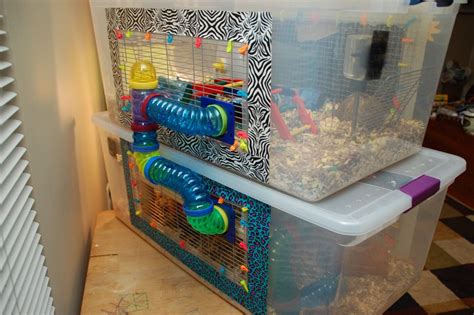 DIY Hamster Cage (Bin Cage) | Animals and Pets | Pinterest | Storage ...