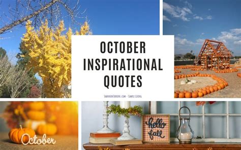 October Inspirational Quotes - Shannon Torrens