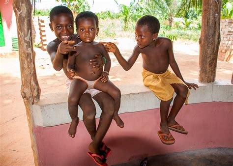 Rural African Village Life in Davedi, Togo