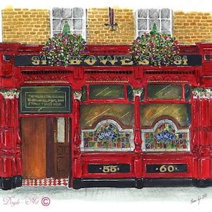 Dublin Pub Bowes Pub, Dublin, Ireland - Etsy