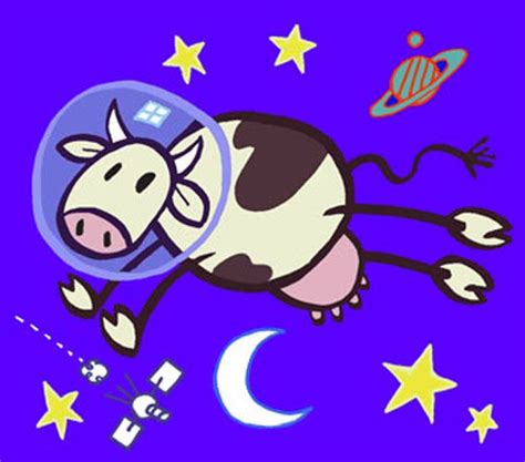 space cow | Cow art, Cow, Milk cow