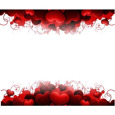 Valentines Day Border PNG Transparent Images | PNG All