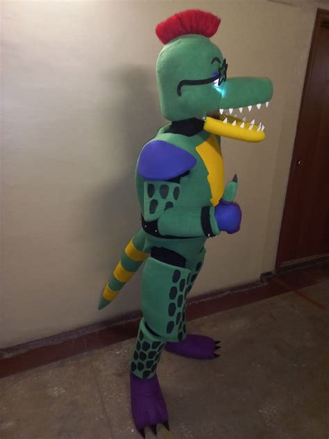 Montgomery Gator Costume FNAF 9 Cosplay | Etsy UK