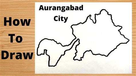 Drawing Aurangabad City Map - Simple Tutorial - YouTube