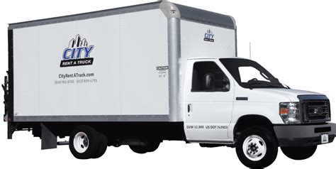 15’ E350 Box Truck With Liftgate | City Rent a Truck