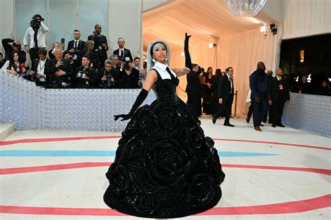 Cardi B Changes Outfits Three Times at 2023 Met Gala - XXL