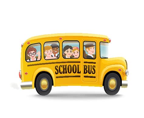 Cartoon school bus with children 2373903 Vector Art at Vecteezy